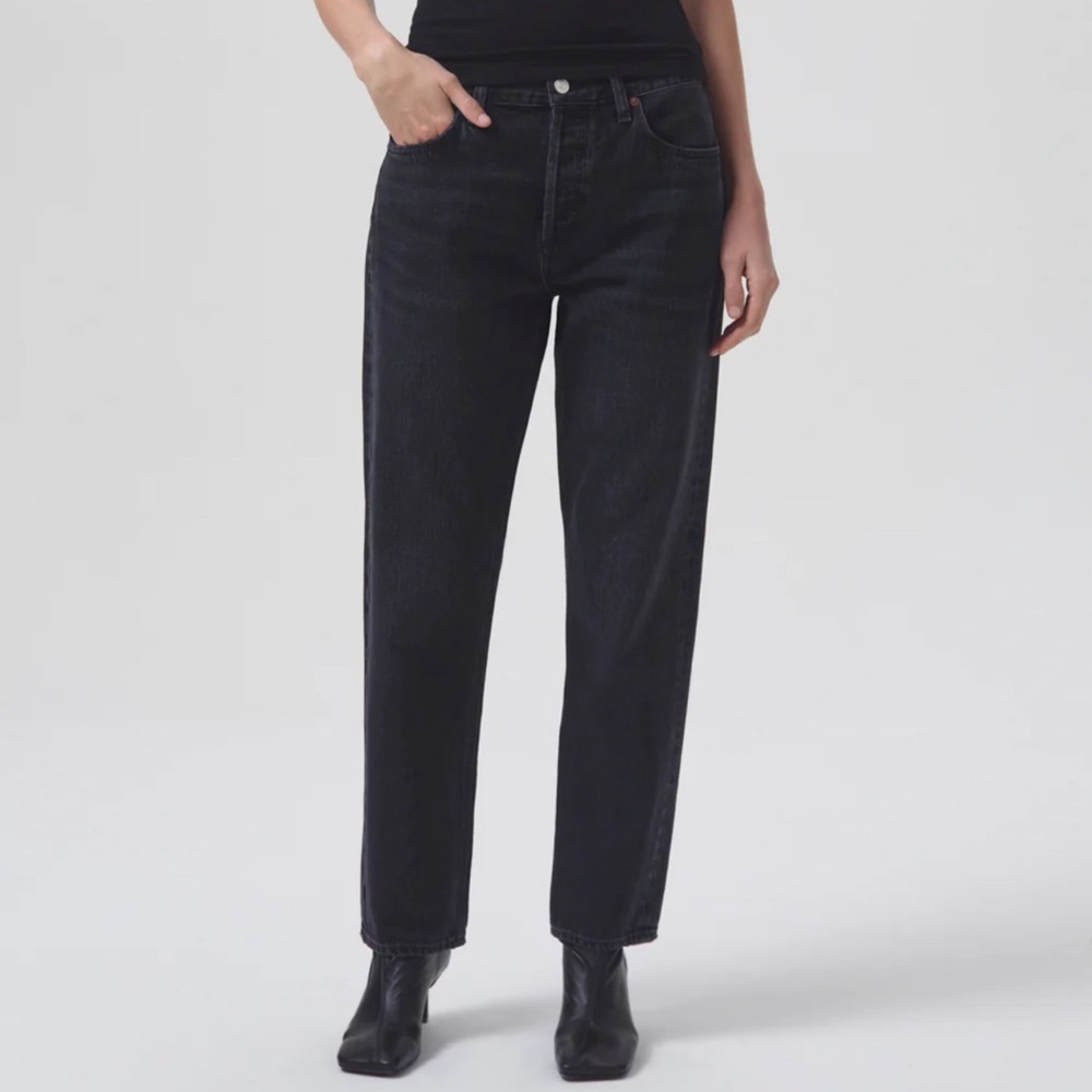 NWT size 31 Agolde Parker Long Jeans in Hitch